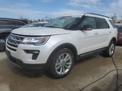 Ford Explorer salvage cars for sale: 2018 Ford Explorer XLT