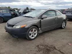 Salvage cars for sale at Pennsburg, PA auction: 2008 Honda Civic EXL