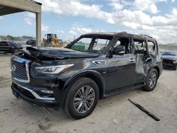 Salvage cars for sale at West Palm Beach, FL auction: 2020 Infiniti QX80 Luxe