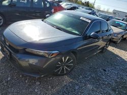 Salvage cars for sale at Bridgeton, MO auction: 2022 Honda Civic EX