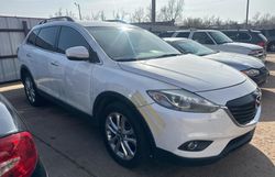 Salvage cars for sale from Copart Oklahoma City, OK: 2013 Mazda CX-9 Grand Touring