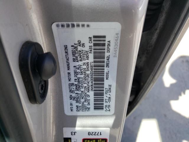 2009 Toyota Corolla Base