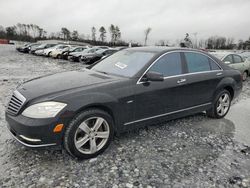 Mercedes-Benz S 550 salvage cars for sale: 2012 Mercedes-Benz S 550