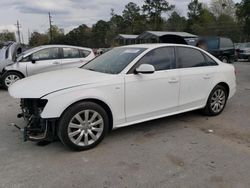 Salvage cars for sale from Copart Savannah, GA: 2015 Audi A4 Premium