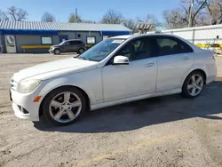 Salvage cars for sale from Copart Wichita, KS: 2010 Mercedes-Benz C300