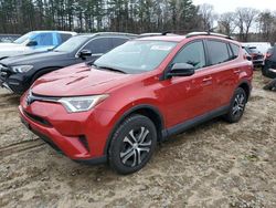 Salvage cars for sale at North Billerica, MA auction: 2016 Toyota Rav4 LE