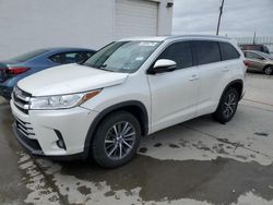 Toyota Highlander se salvage cars for sale: 2018 Toyota Highlander SE