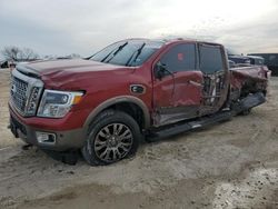 Salvage cars for sale from Copart Haslet, TX: 2016 Nissan Titan XD SL