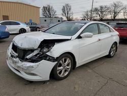 Salvage cars for sale from Copart Moraine, OH: 2013 Hyundai Sonata SE