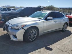 Vehiculos salvage en venta de Copart Las Vegas, NV: 2018 Infiniti Q50 Luxe