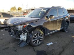 Salvage cars for sale from Copart Denver, CO: 2017 Subaru Forester 2.0XT Touring