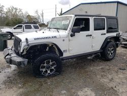 Vehiculos salvage en venta de Copart Savannah, GA: 2016 Jeep Wrangler Unlimited Sport