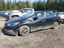 Chevrolet Cruze LT Vehiculos salvage en venta: 2016 Chevrolet Cruze LT