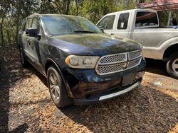 Salvage cars for sale at Midway, FL auction: 2011 Dodge Durango Crew