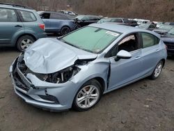 Chevrolet salvage cars for sale: 2017 Chevrolet Cruze LT