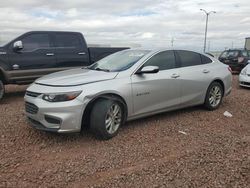 Chevrolet Malibu salvage cars for sale: 2017 Chevrolet Malibu LT