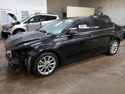 Salvage cars for sale at Davison, MI auction: 2017 Ford Fusion SE