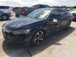 Salvage cars for sale from Copart San Antonio, TX: 2022 Honda Accord Sport