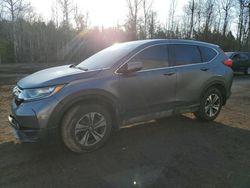 Salvage cars for sale from Copart Ontario Auction, ON: 2018 Honda CR-V LX