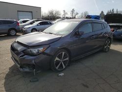 Salvage cars for sale at Woodburn, OR auction: 2017 Subaru Impreza Sport