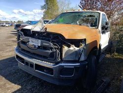 Salvage cars for sale from Copart Woodburn, OR: 2012 Ford F550 Super Duty