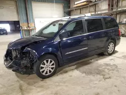 Salvage cars for sale at Eldridge, IA auction: 2013 Chrysler Town & Country Touring