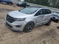 Salvage cars for sale from Copart Midway, FL: 2016 Ford Edge Sport