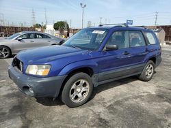 Salvage cars for sale from Copart Wilmington, CA: 2004 Subaru Forester 2.5X