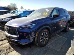 Salvage cars for sale from Copart Waldorf, MD: 2024 Infiniti QX60 Pure