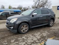 Salvage cars for sale from Copart Wichita, KS: 2012 Chevrolet Equinox LTZ