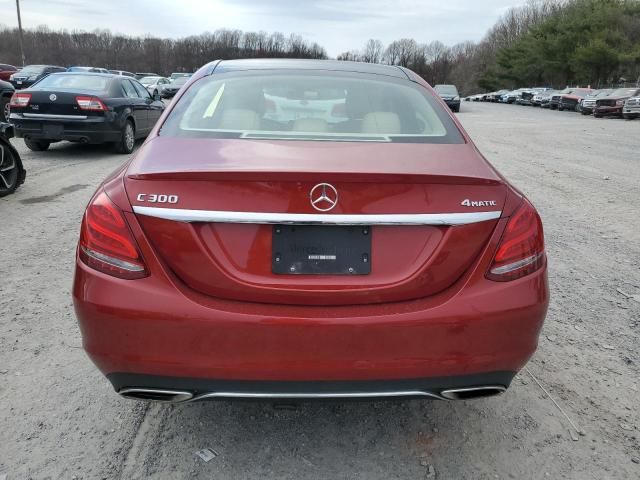 2017 Mercedes-Benz C 300 4matic