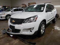 Salvage cars for sale from Copart Elgin, IL: 2017 Chevrolet Traverse LS