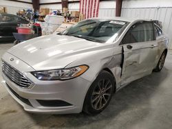 Salvage cars for sale at Spartanburg, SC auction: 2017 Ford Fusion SE