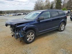 Vehiculos salvage en venta de Copart Concord, NC: 2017 Dodge Journey SE