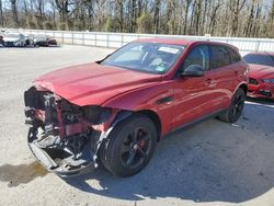 Salvage cars for sale at Glassboro, NJ auction: 2018 Jaguar F-PACE Premium