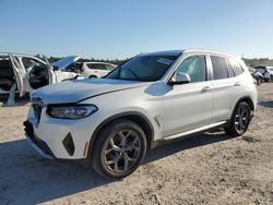 Salvage cars for sale from Copart Houston, TX: 2022 BMW X3 XDRIVE30I