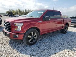 Ford salvage cars for sale: 2016 Ford F150 Supercrew