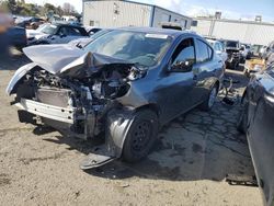 Salvage cars for sale at Vallejo, CA auction: 2019 Nissan Versa S