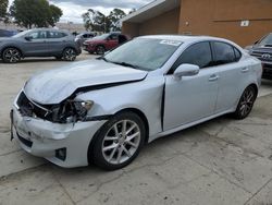 Salvage cars for sale at Hayward, CA auction: 2011 Lexus IS 250