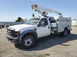 Salvage cars for sale from Copart Fresno, CA: 2008 Ford F450 Super Duty