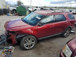 Salvage cars for sale from Copart Tucson, AZ: 2017 Ford Explorer XLT