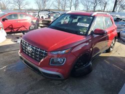 Salvage cars for sale at Bridgeton, MO auction: 2023 Hyundai Venue SEL