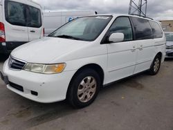 Salvage cars for sale at Hayward, CA auction: 2003 Honda Odyssey EX
