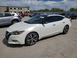 Salvage cars for sale from Copart Wilmer, TX: 2016 Nissan Maxima 3.5S