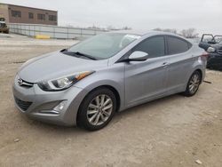 Hyundai salvage cars for sale: 2015 Hyundai Elantra SE