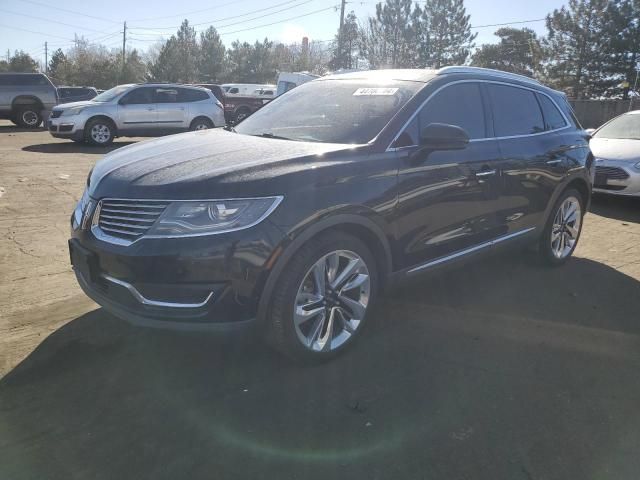 2016 Lincoln MKX Reserve