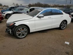Salvage cars for sale at Hillsborough, NJ auction: 2020 Mercedes-Benz C 300 4matic