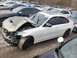 Salvage cars for sale at North Billerica, MA auction: 2020 BMW 330XI