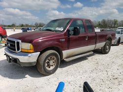 Ford F350 salvage cars for sale: 2000 Ford F350 SRW Super Duty