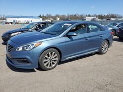 Salvage cars for sale at Pennsburg, PA auction: 2016 Hyundai Sonata Sport